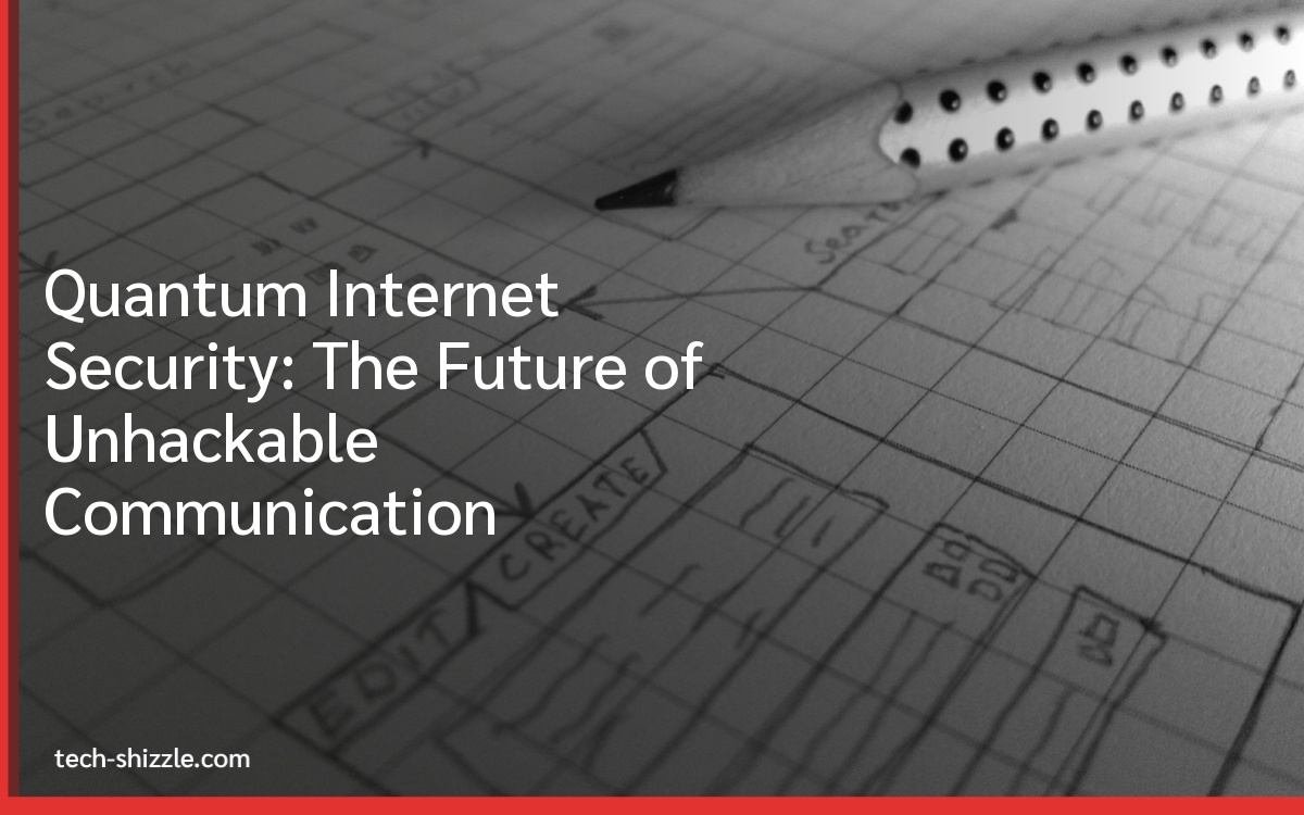Quantum Internet Security: The Future of Unhackable Communication